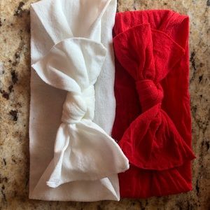 2 baby bling bows